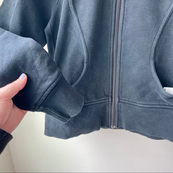 Lululemon Scuba Hoodie Black Size 8 - Picture 4 of 7